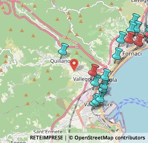 Mappa Via Gagliardi, 17047 Valleggia SV, Italia (2.761)