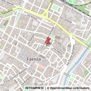 Mappa Via Acquatino, 3, 48018 Faenza, Ravenna (Emilia Romagna)