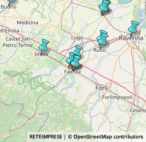 Mappa Via Acquatino, 48018 Faenza RA, Italia (16.8025)