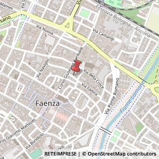 Mappa Via Fadina, 4, 48018 Faenza, Ravenna (Emilia Romagna)