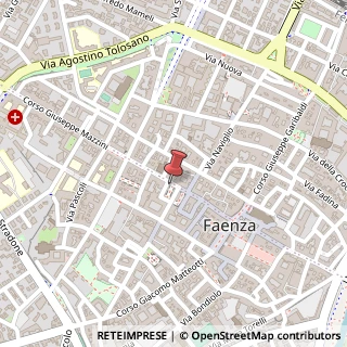 Mappa Corso Giuseppe Mazzini, 54, 48018 Faenza, Ravenna (Emilia Romagna)