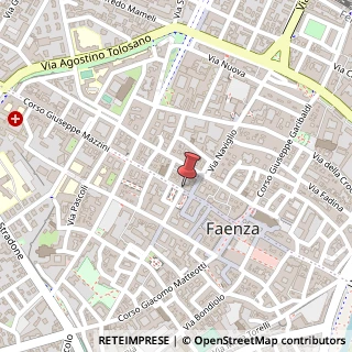 Mappa Corso Giuseppe Mazzini, 47, 48018 Faenza, Ravenna (Emilia Romagna)