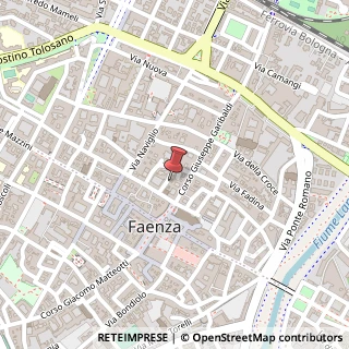 Mappa Via Laderchi, 3, 48018 Faenza, Ravenna (Emilia Romagna)
