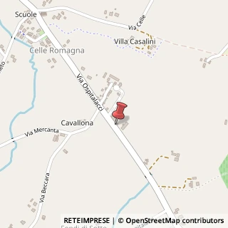 Mappa Via Ospitalacci, 130, 48018 Faenza, Ravenna (Emilia Romagna)