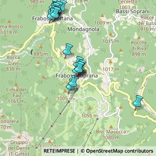 Mappa Piazza Marconi, 12082 Frabosa Soprana CN, Italia (1.186)