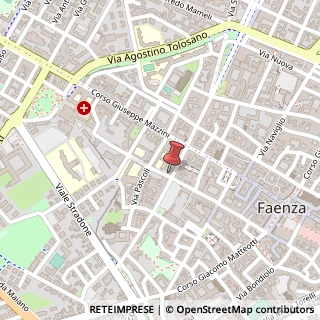 Mappa Via Santa Maria dell'Angelo, 23, 48018 Faenza, Ravenna (Emilia Romagna)