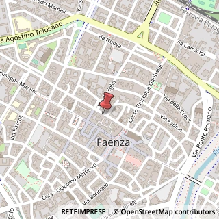 Mappa Via XX Settembre, 14, 48018 Faenza, Ravenna (Emilia Romagna)