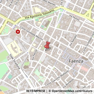 Mappa Via Camillo Benso Conte di Cavour, 10, 48018 Faenza, Ravenna (Emilia Romagna)