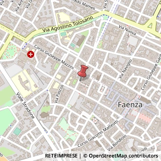 Mappa Via Cavour, 8, 48018 Faenza, Ravenna (Emilia Romagna)