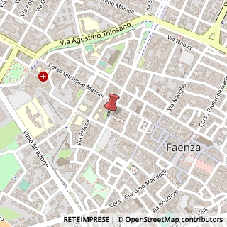 Mappa Via Cavour, 7, 48018 Faenza, Ravenna (Emilia Romagna)