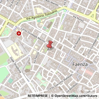 Mappa Via Cavour, 8, 48018 Faenza, Ravenna (Emilia Romagna)