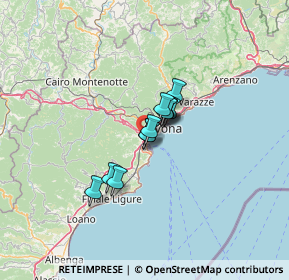 Mappa Via Fratelli Cervi, 17047 Vado Ligure SV, Italia (7.19083)