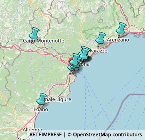 Mappa Via Fratelli Cervi, 17047 Vado Ligure SV, Italia (8.76615)