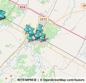 Mappa Via Ballanti Graziani, 48018 Faenza RA, Italia (4.93)