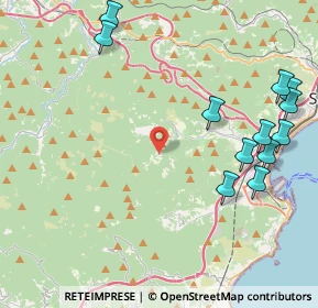 Mappa Via Veirasca, 17047 Quiliano SV, Italia (5.29667)