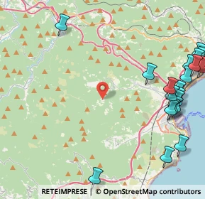 Mappa Via Veirasca, 17047 Quiliano SV, Italia (6.2005)