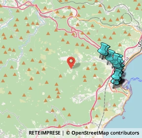 Mappa Via Veirasca, 17047 Quiliano SV, Italia (4.834)