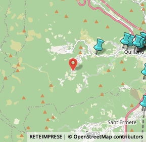 Mappa Via Veirasca, 17047 Quiliano SV, Italia (3.8575)