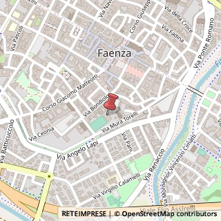 Mappa Via San Giovanni Bosco, 1, 48018 Faenza, Ravenna (Emilia Romagna)