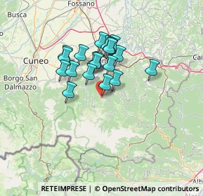 Mappa Via Roma, 12082 Frabosa Soprana CN, Italia (10.51)