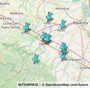 Mappa Piazza Lanzoni, 48018 Faenza RA, Italia (11.895)