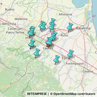 Mappa Via Torretta, 48018 Faenza RA, Italia (11.74529)