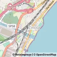 Mapa Savona
