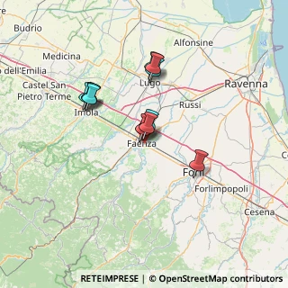 Mappa Via Mura Polveriera, 48018 Faenza RA, Italia (10.81)