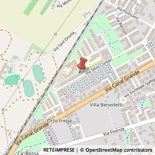 Mappa Via Silvio Corbari, 68, 48018 Faenza, Ravenna (Emilia Romagna)