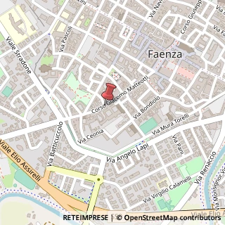 Mappa Corso Matteotti, 42/44, 48018 Faenza, Ravenna (Emilia Romagna)