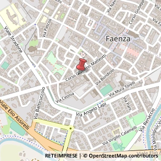 Mappa Corso Giacomo Matteotti, 36/a, 48018 Faenza, Ravenna (Emilia Romagna)