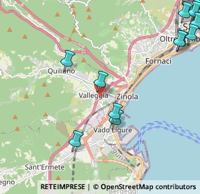 Mappa Via Rossi, 17047 Valleggia SV, Italia (3.46625)