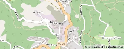 Mappa Castel d’Aiano
