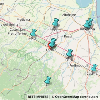 Mappa Via Lamberto Caffarelli, 48018 Faenza RA, Italia (17.25923)