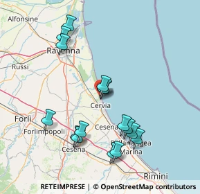 Mappa Traversa V di Via Pineta, 48015 Cervia RA, Italia (15.31938)