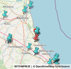 Mappa Traversa V di Via Pineta, 48015 Cervia RA, Italia (20.3095)