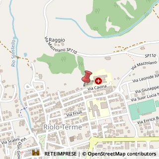 Mappa Via Cavina, 7, 48025 Riolo Terme RA, Italia, 48013 Brisighella, Ravenna (Emilia Romagna)
