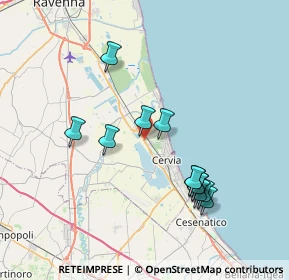 Mappa Via Bassona, 48015 Cervia RA, Italia (7.20917)