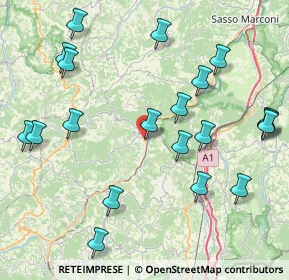 Mappa Vergato, 40038 Vergato BO, Italia (9.8105)