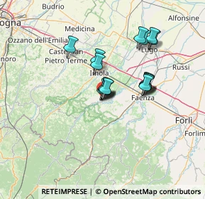 Mappa Via Cavina, 48025 Riolo Terme RA, Italia (10.41529)