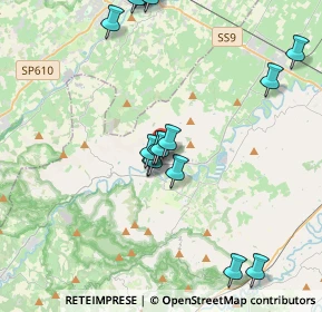 Mappa Via Cavina, 48025 Riolo Terme RA, Italia (5.1215)