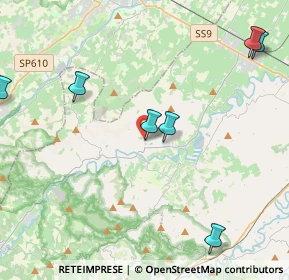 Mappa Via Cavina, 48025 Riolo Terme RA, Italia (7.123)
