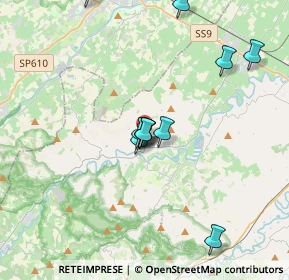 Mappa Via Cavina, 48025 Riolo Terme RA, Italia (5.5845)
