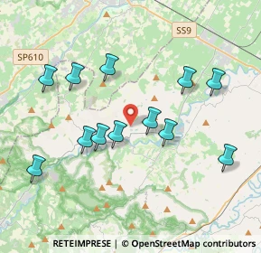 Mappa Via Cavina, 48025 Riolo Terme RA, Italia (3.86)