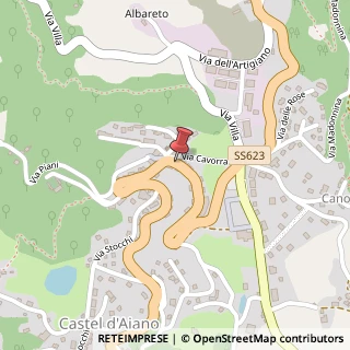 Mappa Via Bologna, 9, 40034 Castel d'Aiano, Bologna (Emilia Romagna)