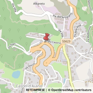 Mappa Piazza Levera Nanni, 14, 40034 Castel d'Aiano, Bologna (Emilia Romagna)