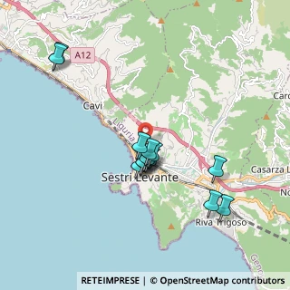 Mappa Via Privata Lombardia, 16039 Sestri Levante GE, Italia (1.71462)