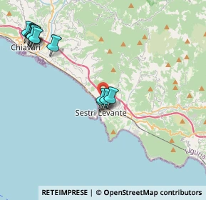 Mappa Via Privata Lombardia, 16039 Sestri Levante GE, Italia (4.60727)