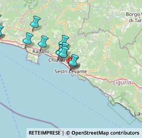 Mappa Via Privata Lombardia, 16039 Sestri Levante GE, Italia (24.0105)