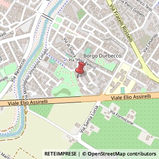 Mappa Via Achille Pantoli, 25, 48018 Faenza, Ravenna (Emilia Romagna)